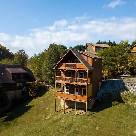 Rustic Mountain Retreat By Ghosal Luxury Lodging Pigeon Forge Exterior foto