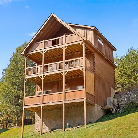 Rustic Mountain Retreat By Ghosal Luxury Lodging Pigeon Forge Exterior foto