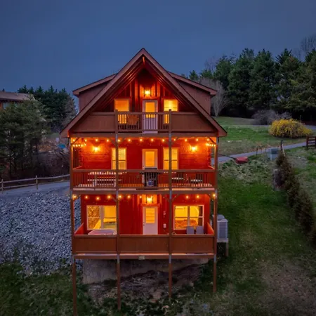 Rustic Mountain Retreat By Ghosal Luxury Lodging Pigeon Forge Exterior foto